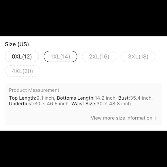 Rib Contrast Bikini Swimsuit - Picture 9 of 9